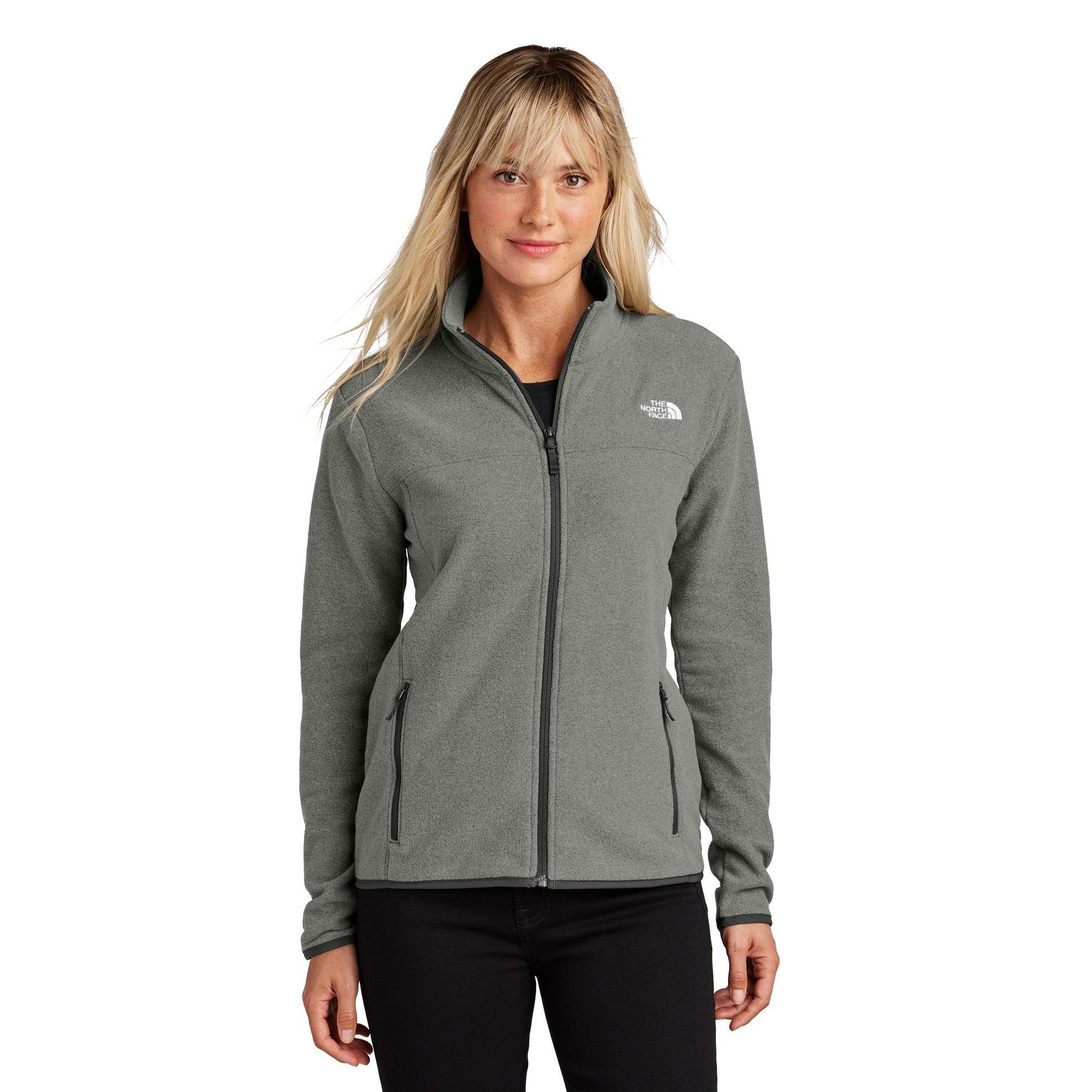 The North Face-The North Face® Women's Glacier Full-Zip Fleece Jacket NF0A7V4K-MedTech-5